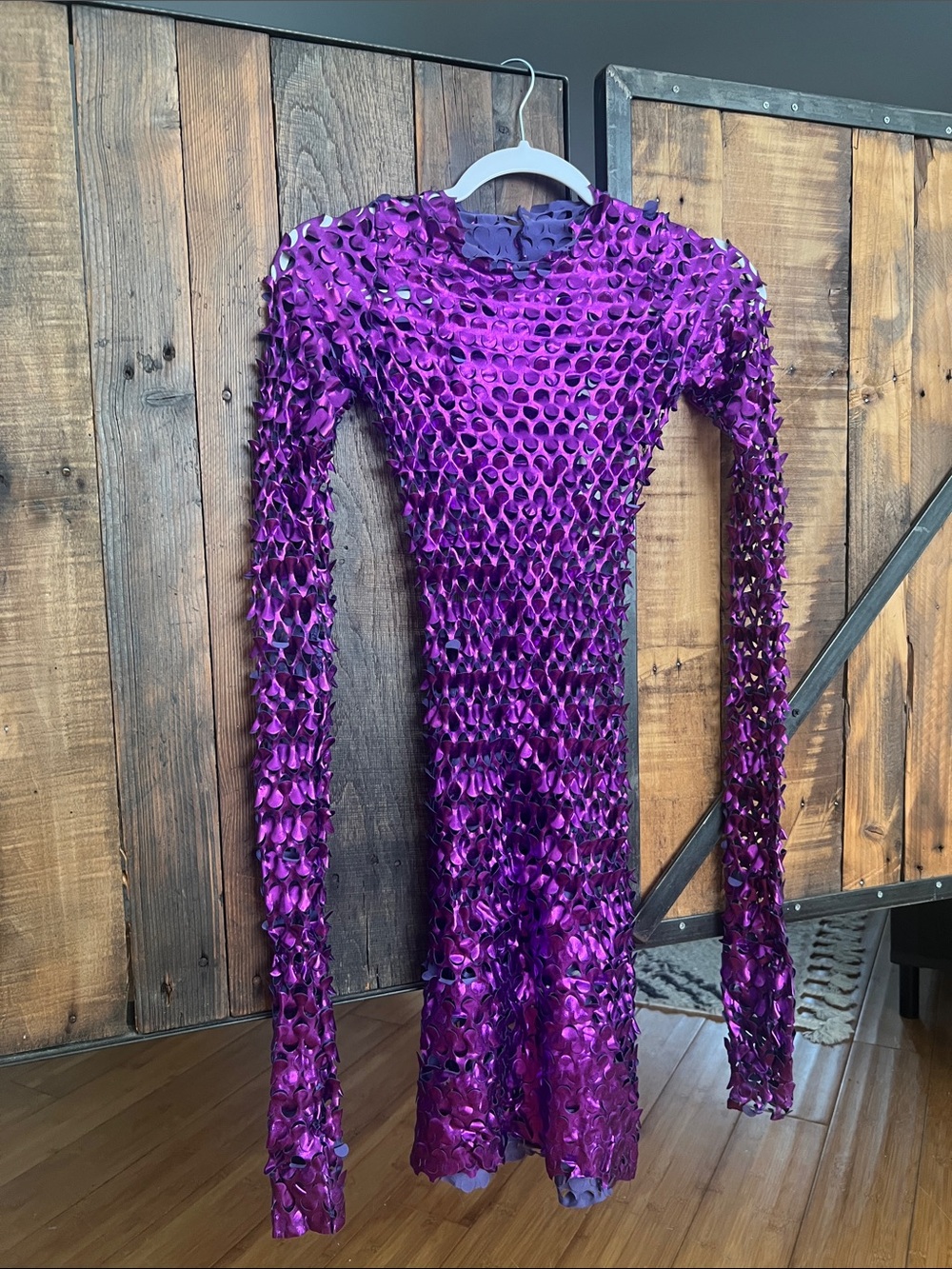 Purple Party Dress